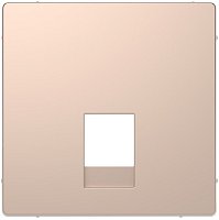 Лицевая панель Schneider Electric Merten D-Life для 1-м. розетки RJ11 шампань